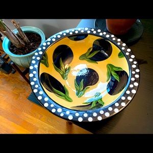 SOLD - Artisan Serving Bowl